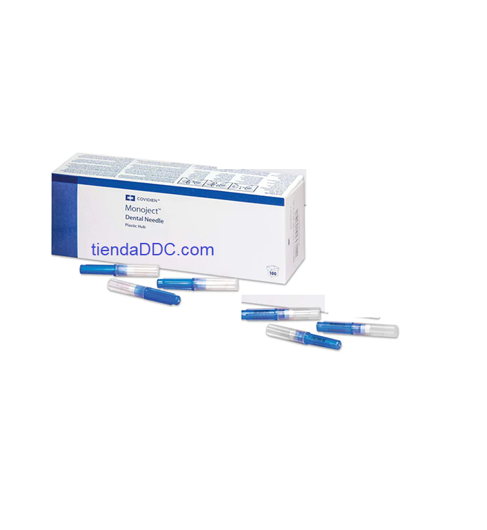 Aguja Dental Monoject Caja Con 100pz