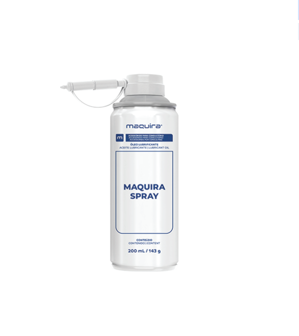 Lubricante Pieza Mano Dental Maquira Spray Con Dispensador