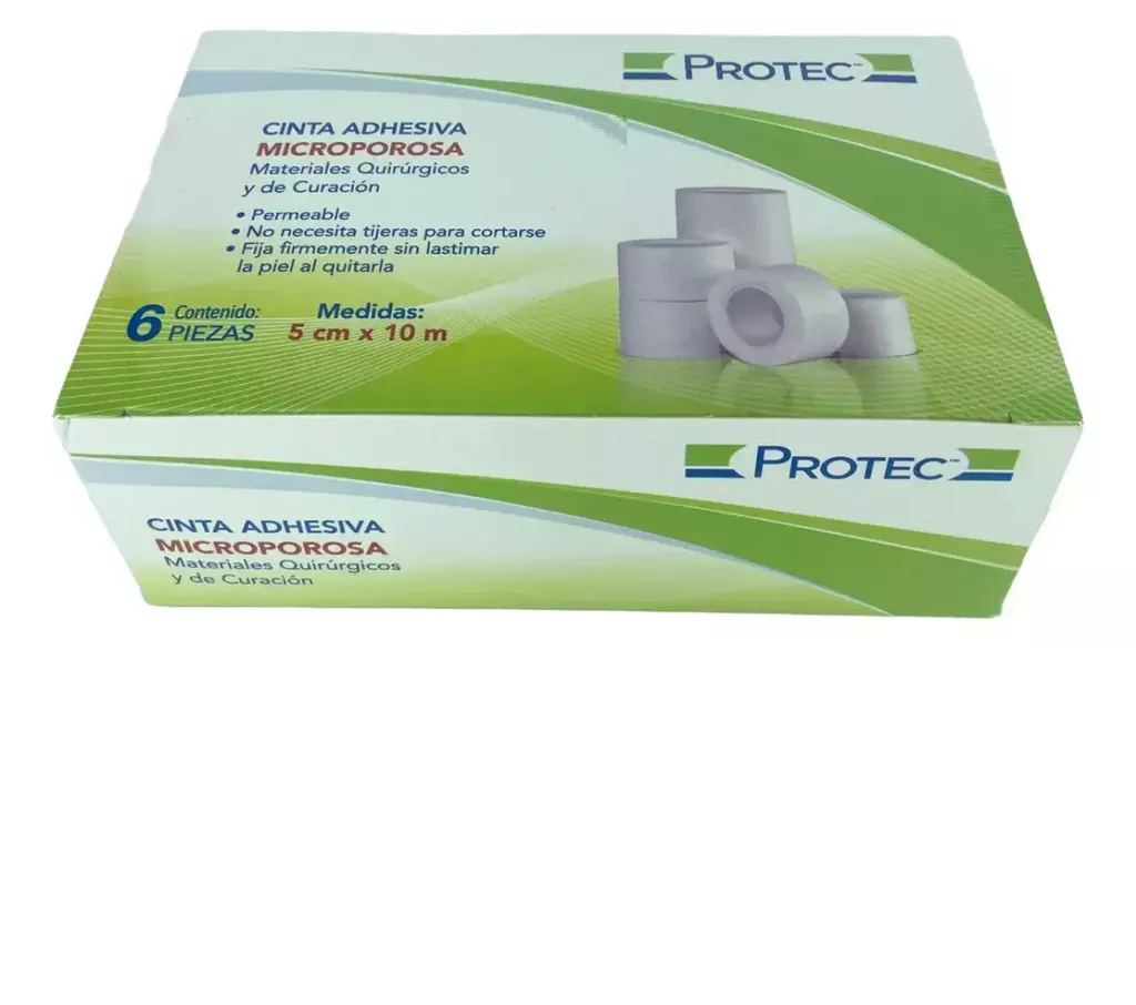 Cinta Adhesiva Microporosa Micropore 5cm x 10m Protec