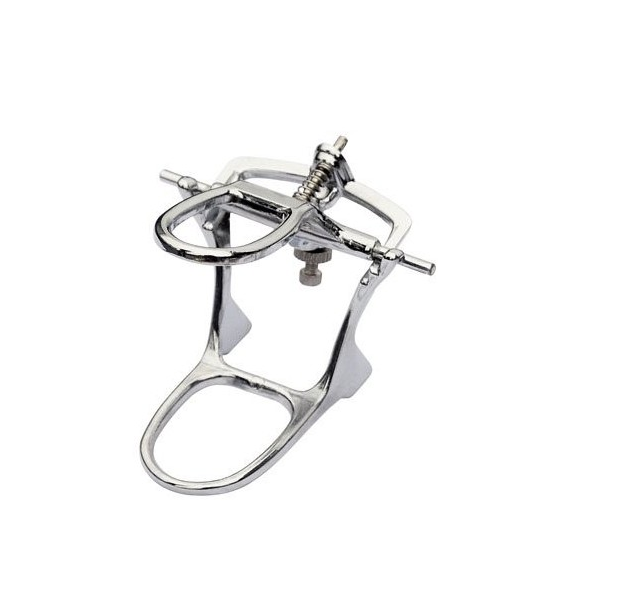 Articulador con bisagra plateado laboratorio