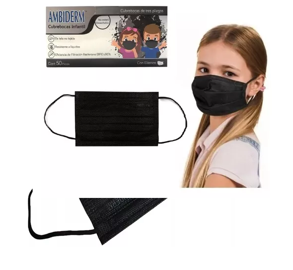 Cubrebocas infantil ambiderm