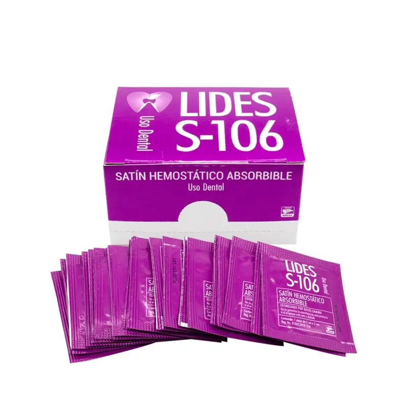 Sobre SATIN HEMOSTATICO DENTAL - LIDES S-106