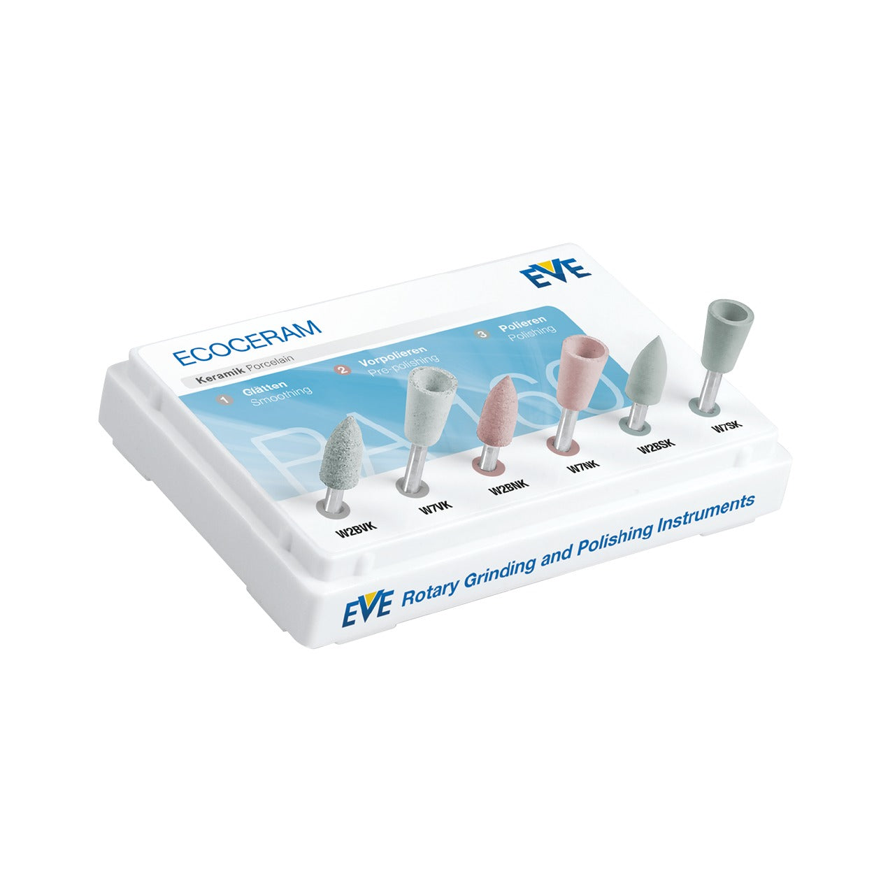 Tienda DDC - Tienda DDC - RESTA - Set pulidores Ecoceram Kit EVE para ceramica y porcelana | TiendaDDC.com