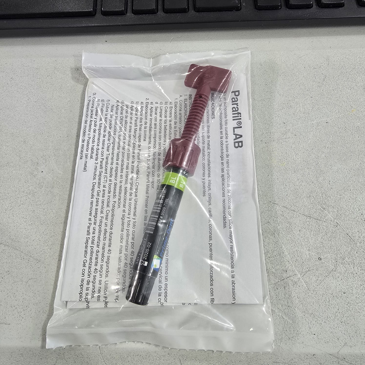 Parafil Lab Resina Dental 4.5Gr