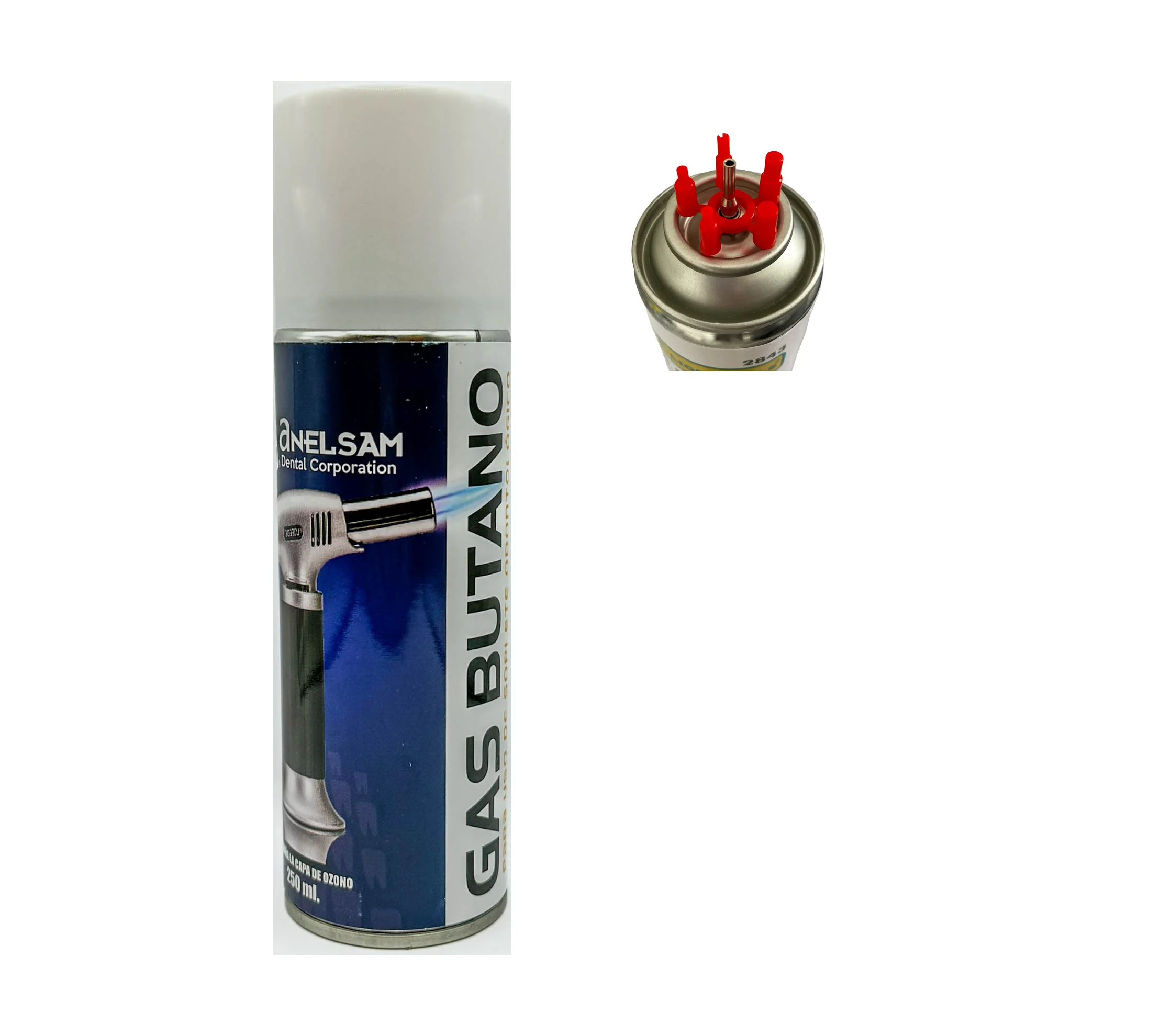 Gas butano para soplete