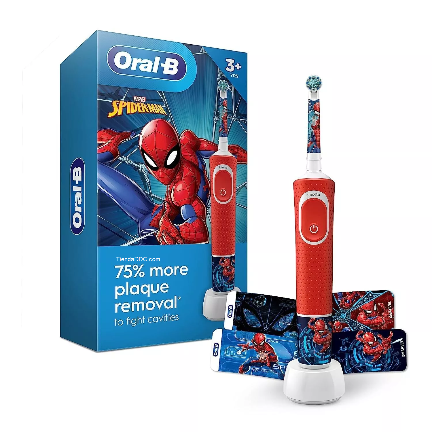 Cepillo De Dientes Eléctrico Oral-b Para Niños con Spiderman