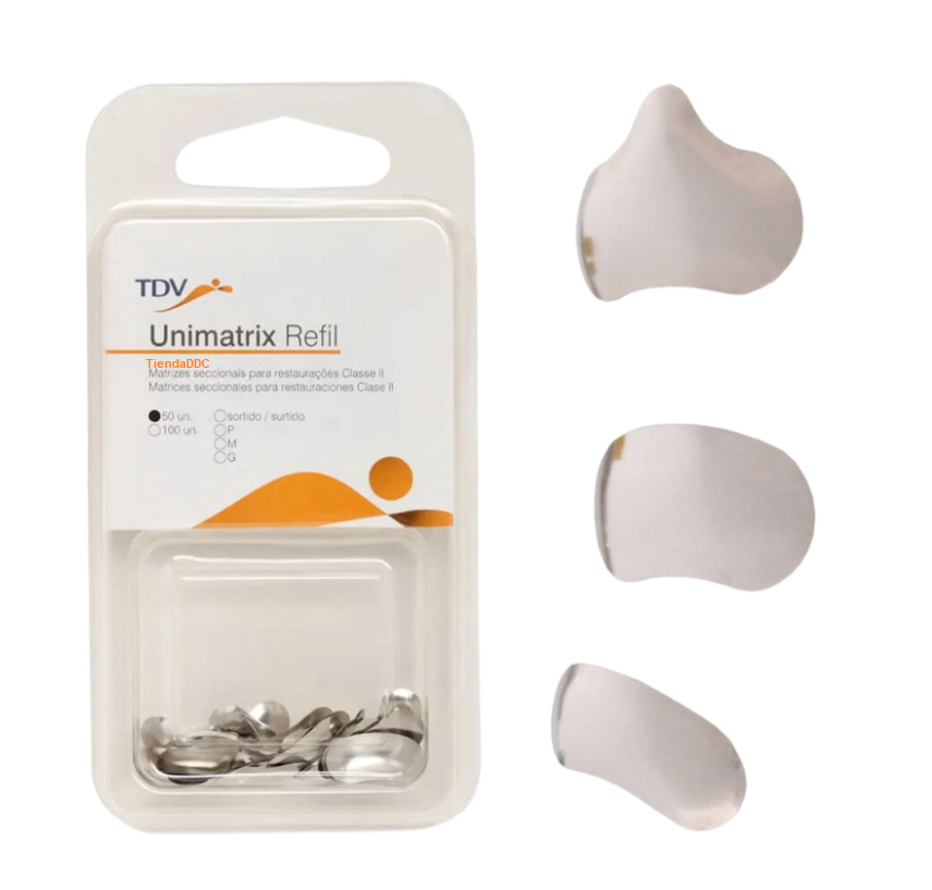 7897990341250 - TDV - CLINICA - Matrices Surtidas Unimatrix Refil Matiz c/50u | TiendaDDC.com