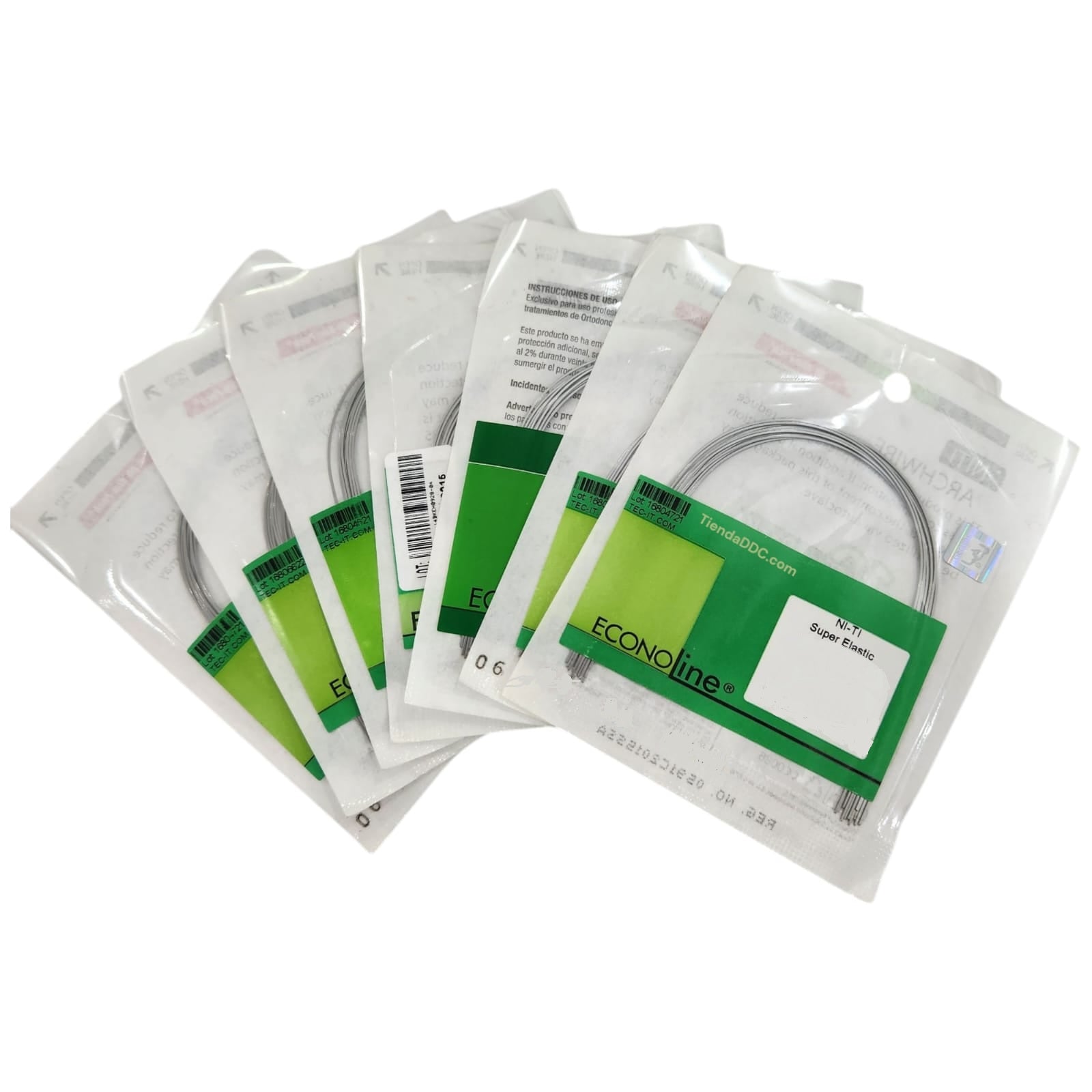 Arcos NI-TI Econoline c/10 pzas.