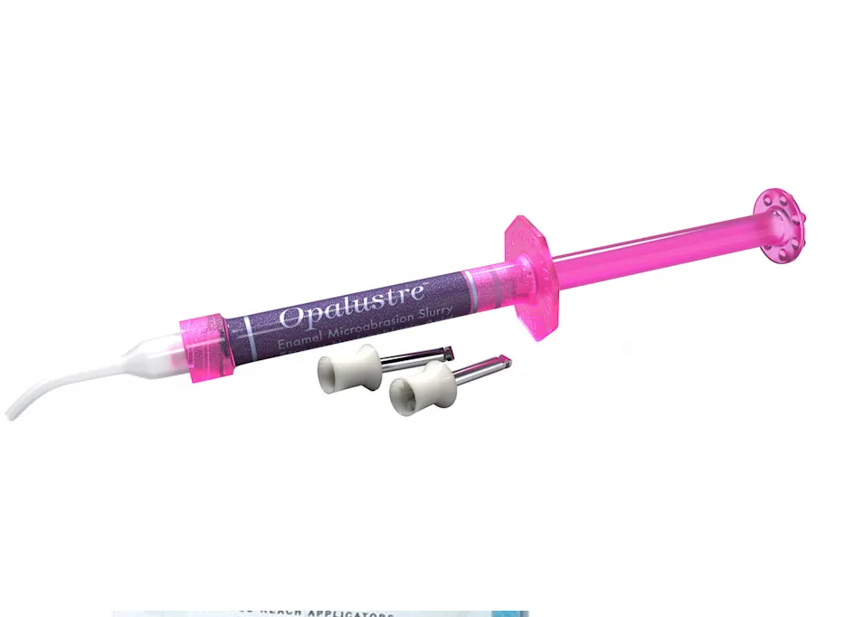 Opalustre y OpalCups Pasta de abrasión química y mecánica