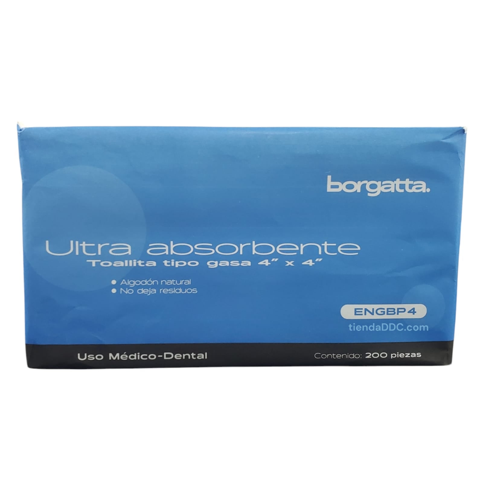 Gasa de Esponja 4x4 PLG (10x10 Cm) Borgatta