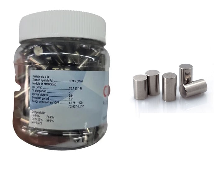 Metal Cromo Cobalto Removible Cromocil Mdc Bote 1kg