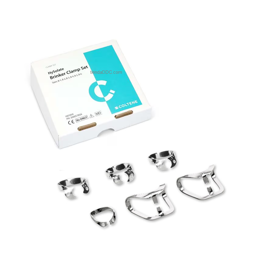 Grapas Hysolate Brinker Clamp Set Dental C/6