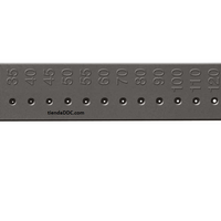 Regla Calibradora Para Guttapercha