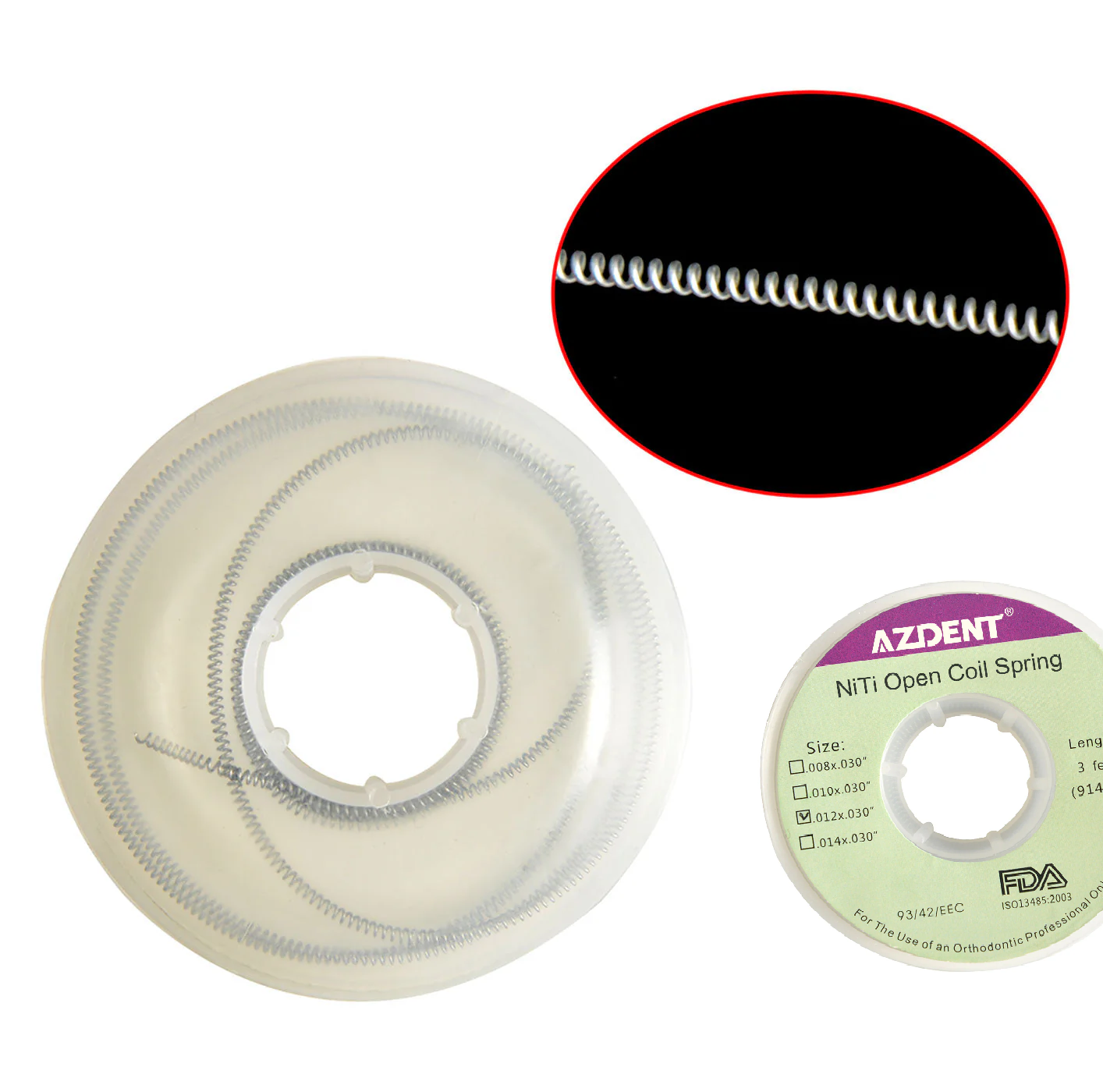 Resortes Open Coli .012 Ortodoncia Niti