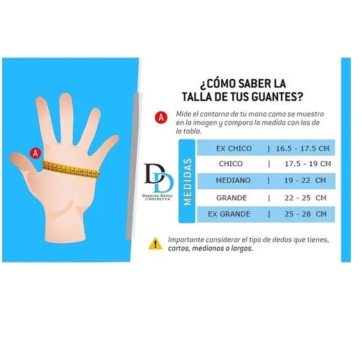 Guantes Nitrilo Extra Grande