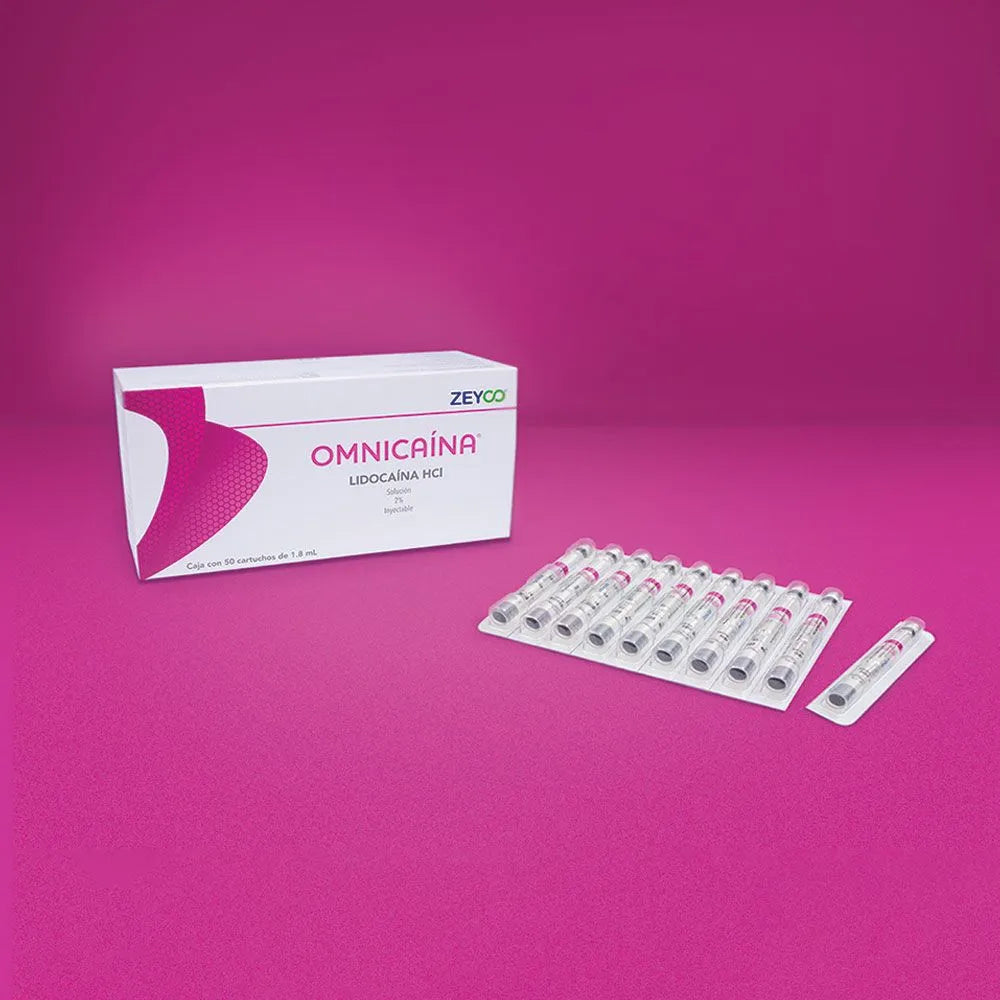 Anestesia omnicaina caja con 50pz