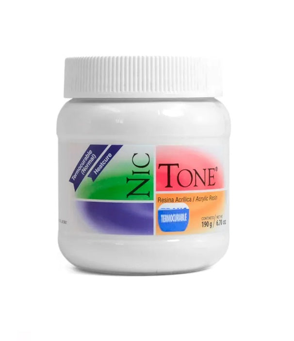 Acrílico 190gr Termocurable (lento) Nictone