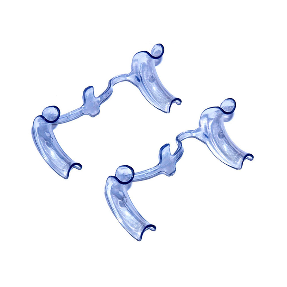 Retractor De Carrillo Y Lengua Mediano Dental Anelsam 2pz Azul