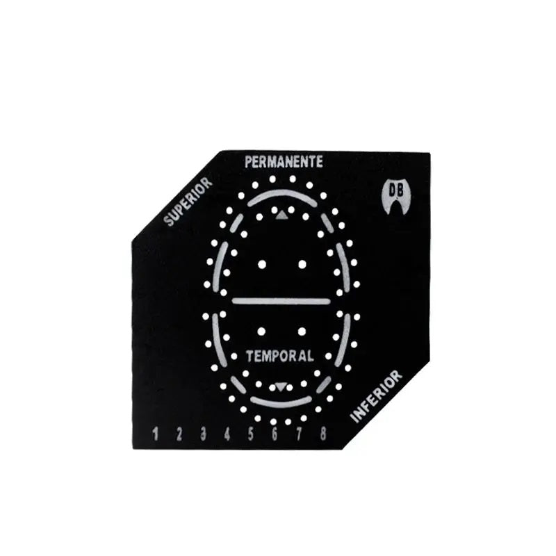 PLANTILLA PARA DIQUE DE GOMA UNIVERSAL