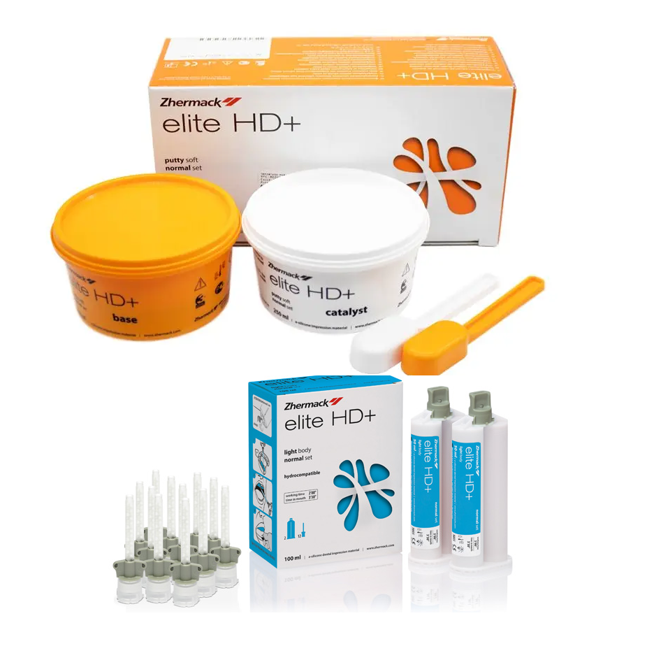 Tienda DDC - ZHERMACK - RESTA - Material de impresion Elite HD+ ligera y masilla Zhermack | TiendaDDC.com