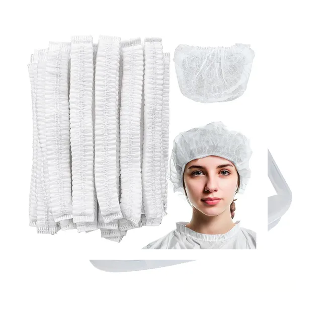 Tienda DDC - Tienda DDC - Cofia Plisada Desechable Gorro Oruga Cubrepelo 100 Pzas | TiendaDDC.com