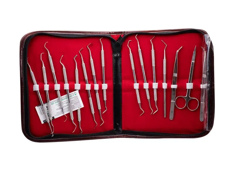 5010000910143 - ARAIN - Kit 15 Instumentos Periodoncia Arain Con Estuche | TiendaDDC.com