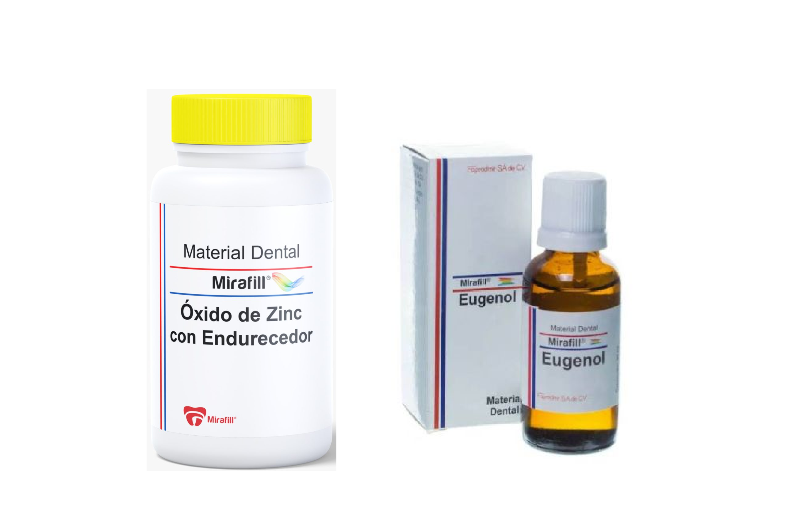 Oxido De Zinc 65 Gr + Eugenol 30ml con endurecedor