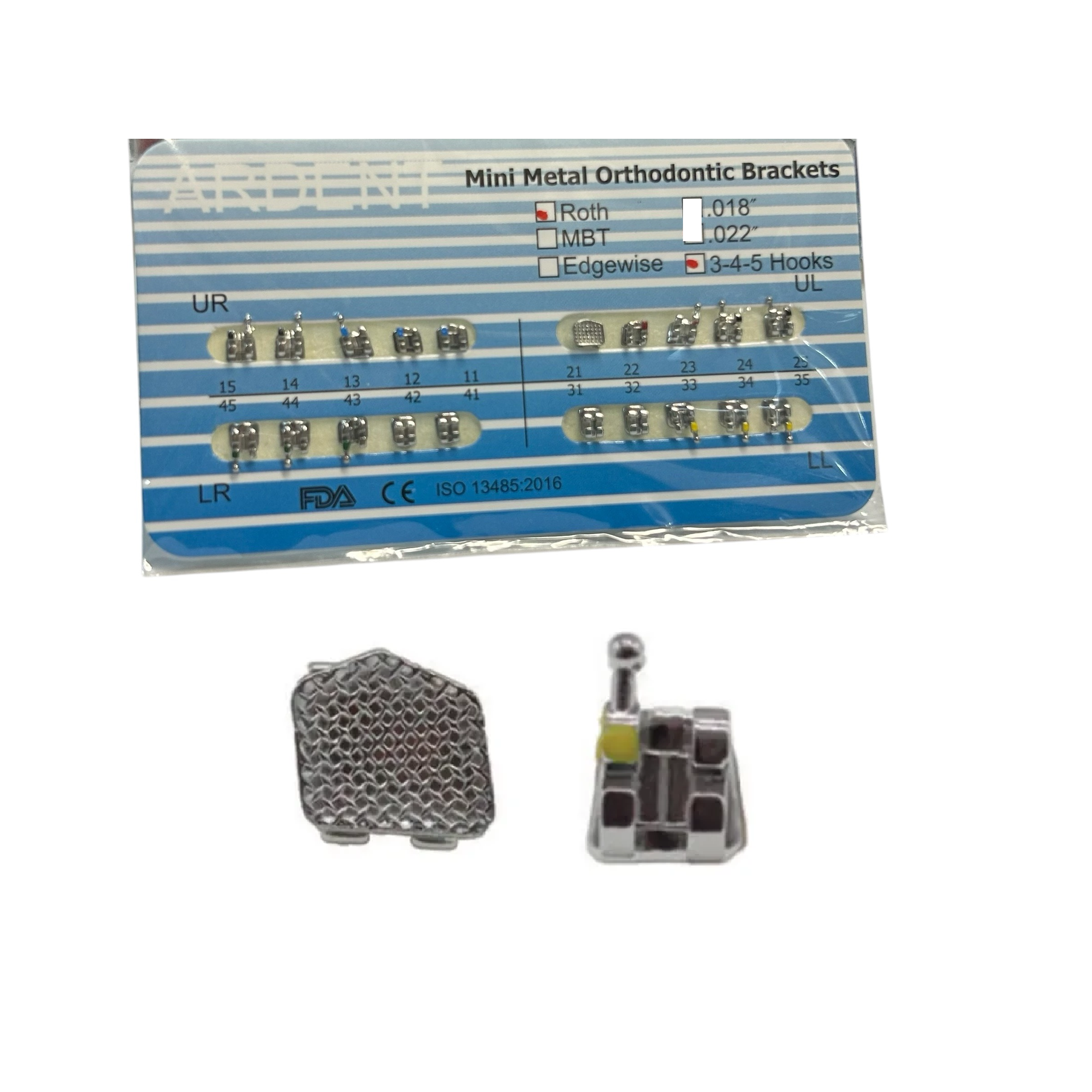 Tienda DDC - Tienda DDC - ORTO - Kit Brackets Mini Ardent Roth 0.18 | TiendaDDC.com