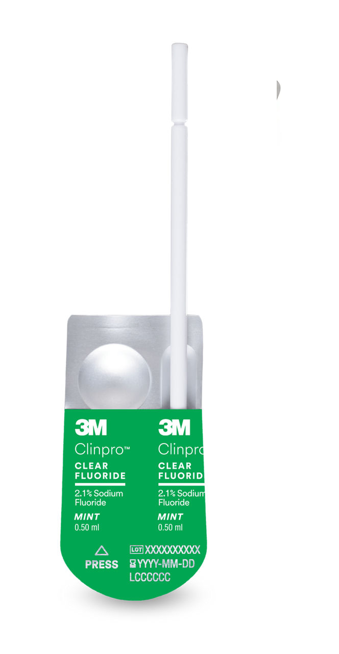 Tienda DDC - 3M ESPE - CLINICA - Clinpro Clear Fluoride Treatment 3m Menta 1 Sobre | TiendaDDC.com
