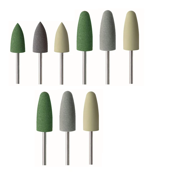 Tienda DDC - Tienda DDC - CLINICA - Set De Pulidores Para Pieza De Baja Dental Hp - 9 Fresones | TiendaDDC.com