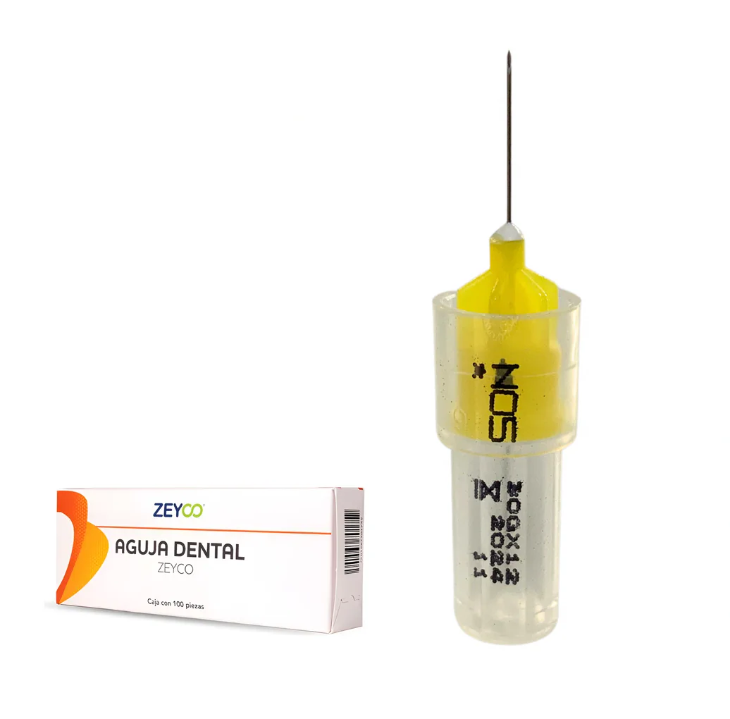AGUJA DENTAL ZEYCO 100pz 30G (.30 x 12mm) Extra Corta
