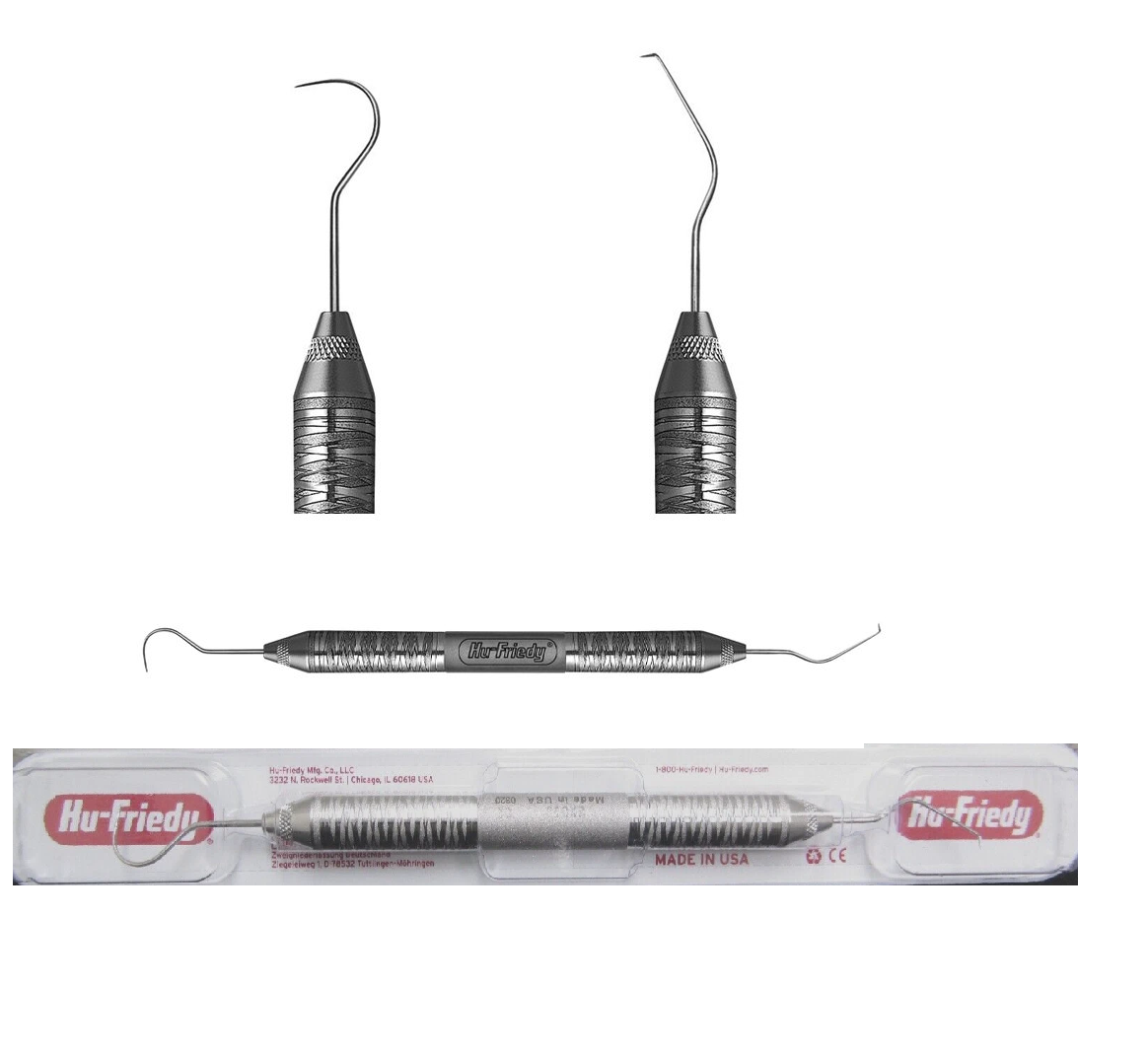 Tienda DDC - HU-FRIEDY - Explorador #5 Extremo doble EXD56 mango grueso #6 | TiendaDDC.com