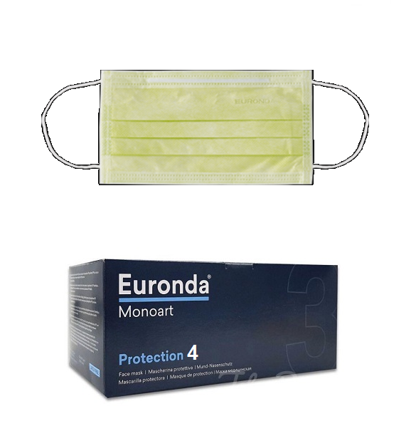 Tienda DDC - Euronda - CLINICA - Cubrebocas Euronda Monoart Protection 4 - 50 pzas | TiendaDDC.com