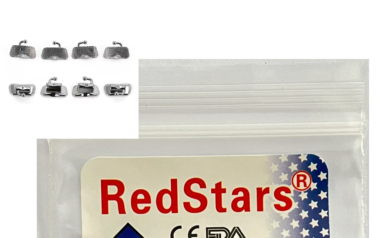 7503054544528 - Tienda DDC - ORTO - kit de 4 tubos ortodoncia dental RedStars roth .022 | TiendaDDC.com