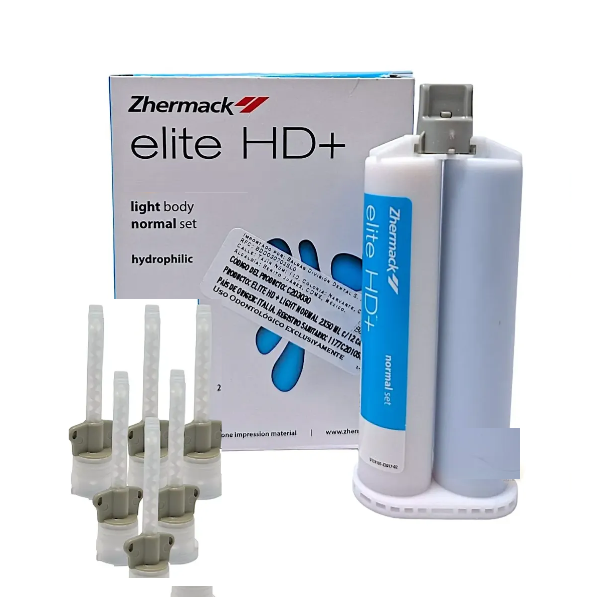 Tienda DDC - ZHERMACK - RESTA - Material de impresion Elite HD+ ligera y masilla Zhermack | TiendaDDC.com