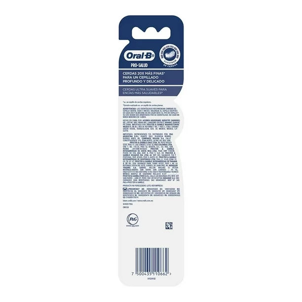 CEPILLO DENTAL SENSIVITE ULTRAFINO CON 2pz Oral-B