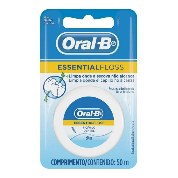 DENTAL ESSENTIAL FLOOS 50M CON CERA Oral-B