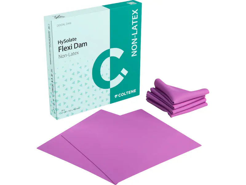 Dique De Hule Hysolate Flexi Dam No Latex 6x6 30pz