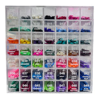 Caja de Acrilico Estuche Prime Dent c/245 ligas chica