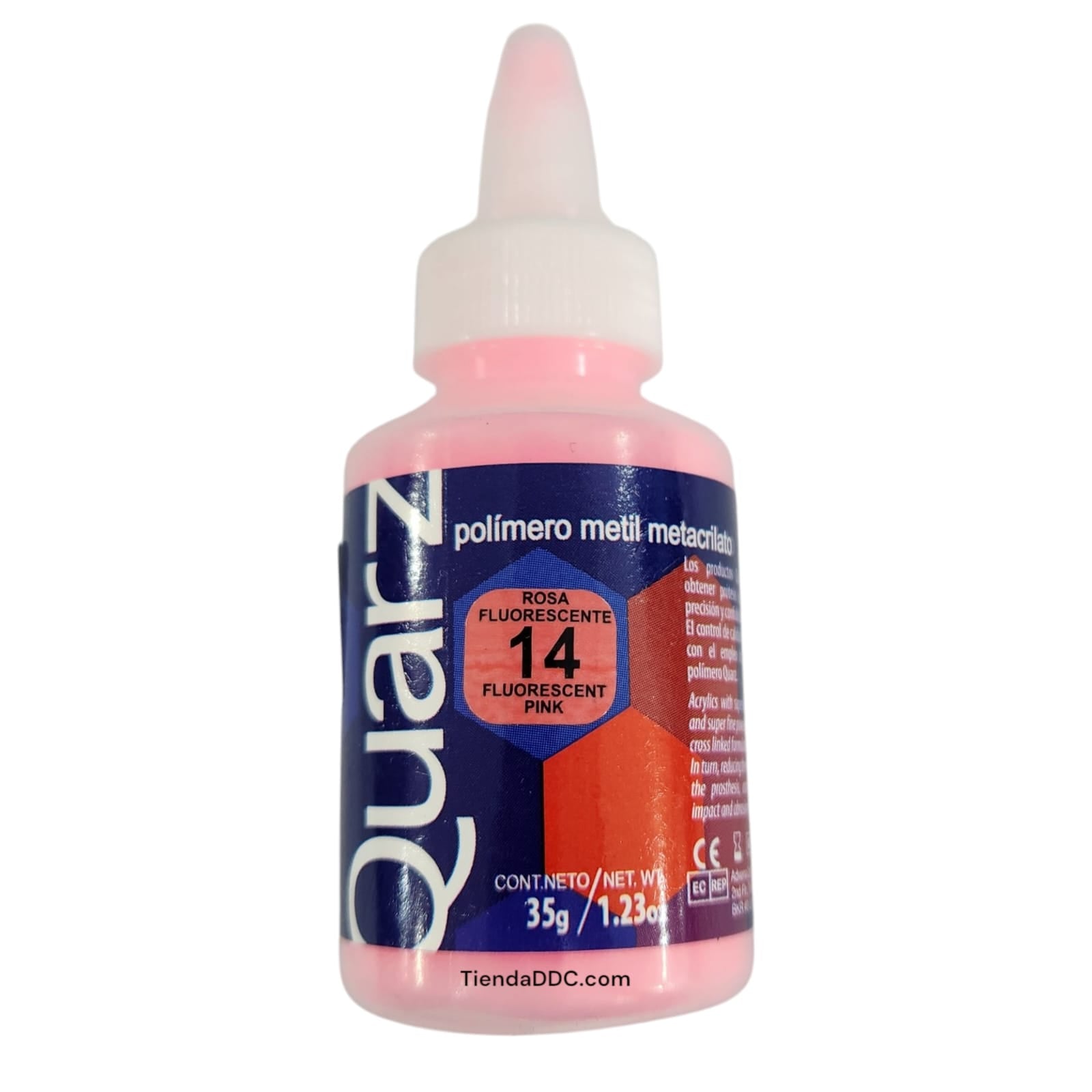 Acrílico Autocurable Quarz Colores 35gr