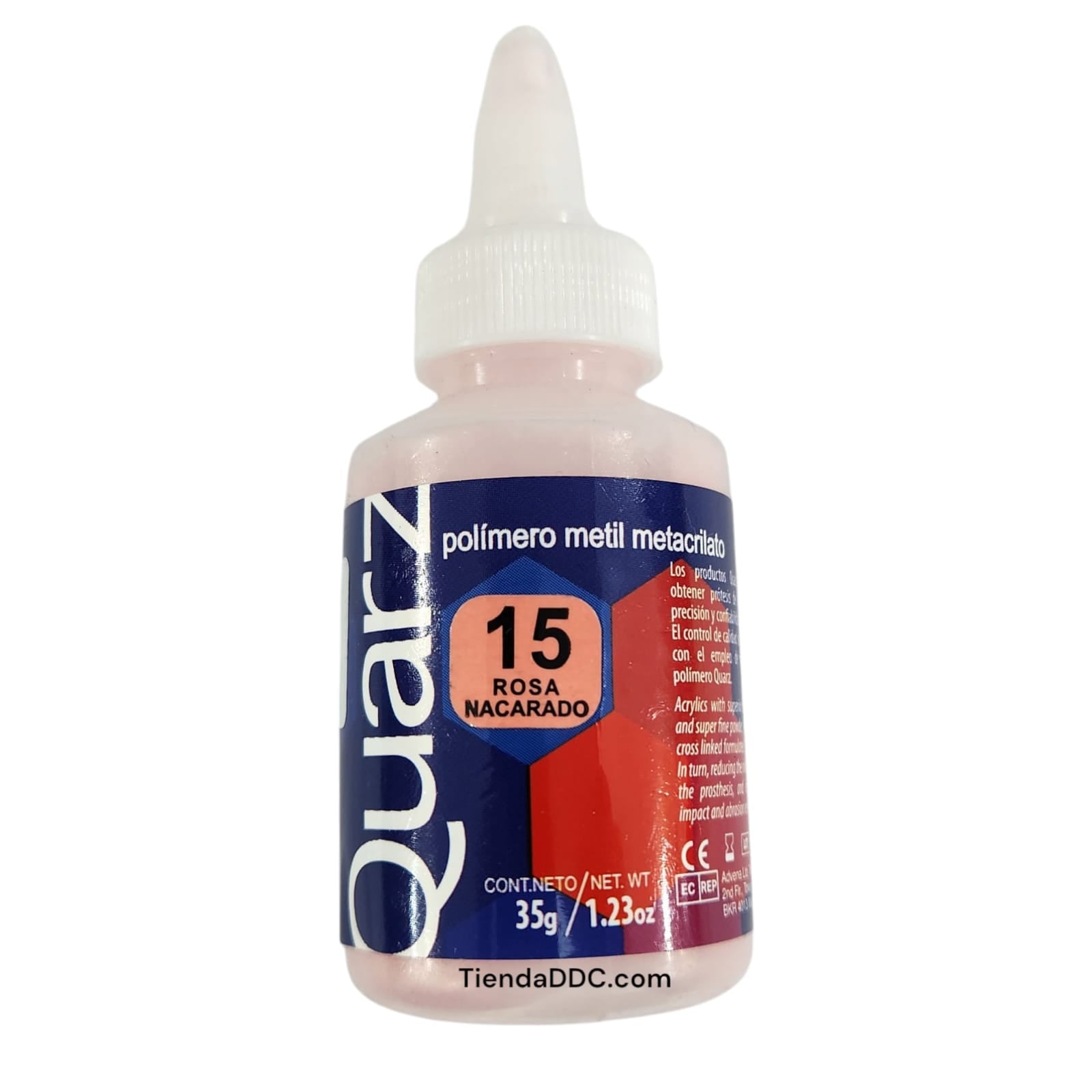 Acrílico Autocurable Quarz Colores 35gr