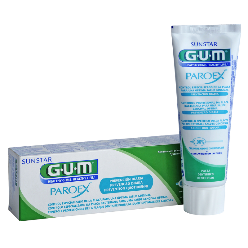 Pasta Dental PAROEX GEL clorhexdina 0.06% 75M GUM