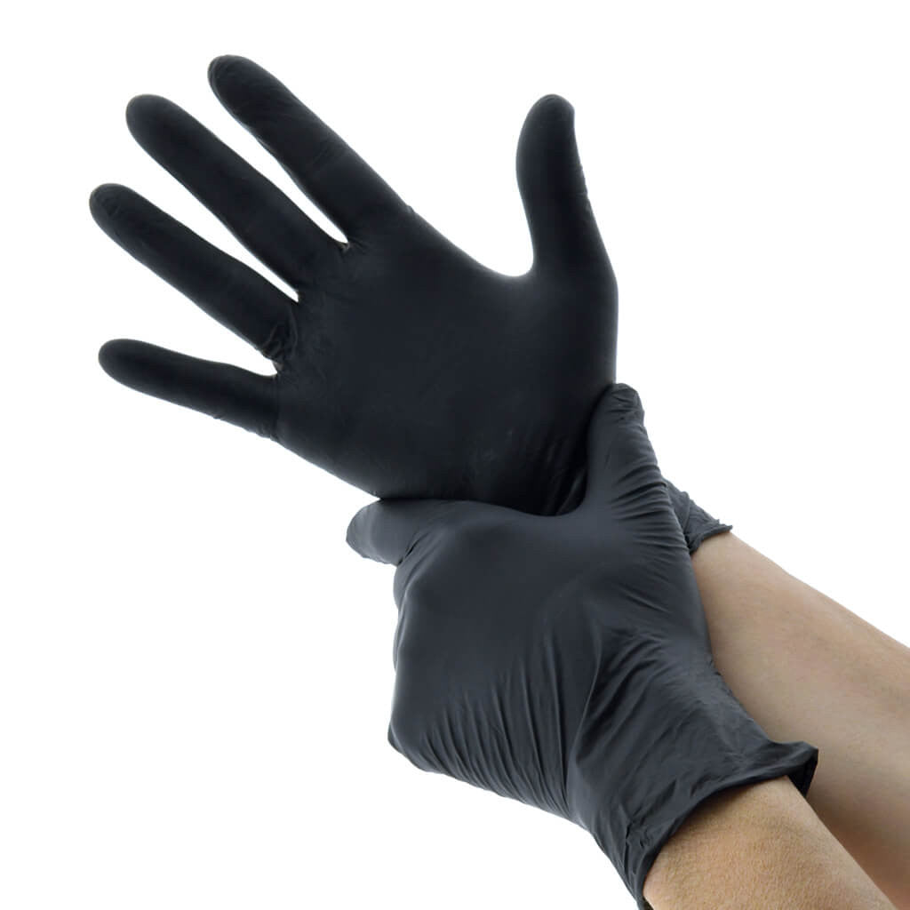 Guantes De Nitrilo Sin Polvo Wident Cirujano 100pz