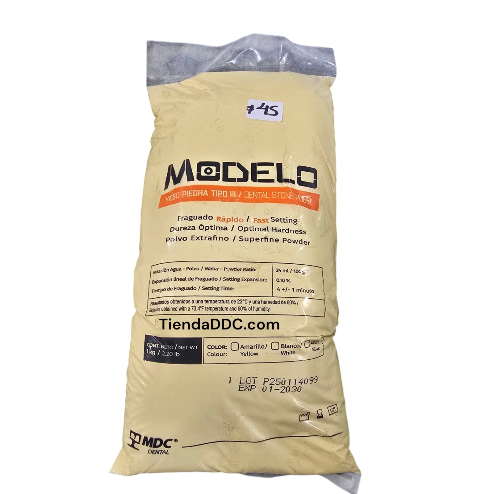 YESO PIEDRA TIPO 3 MODELO Mdc