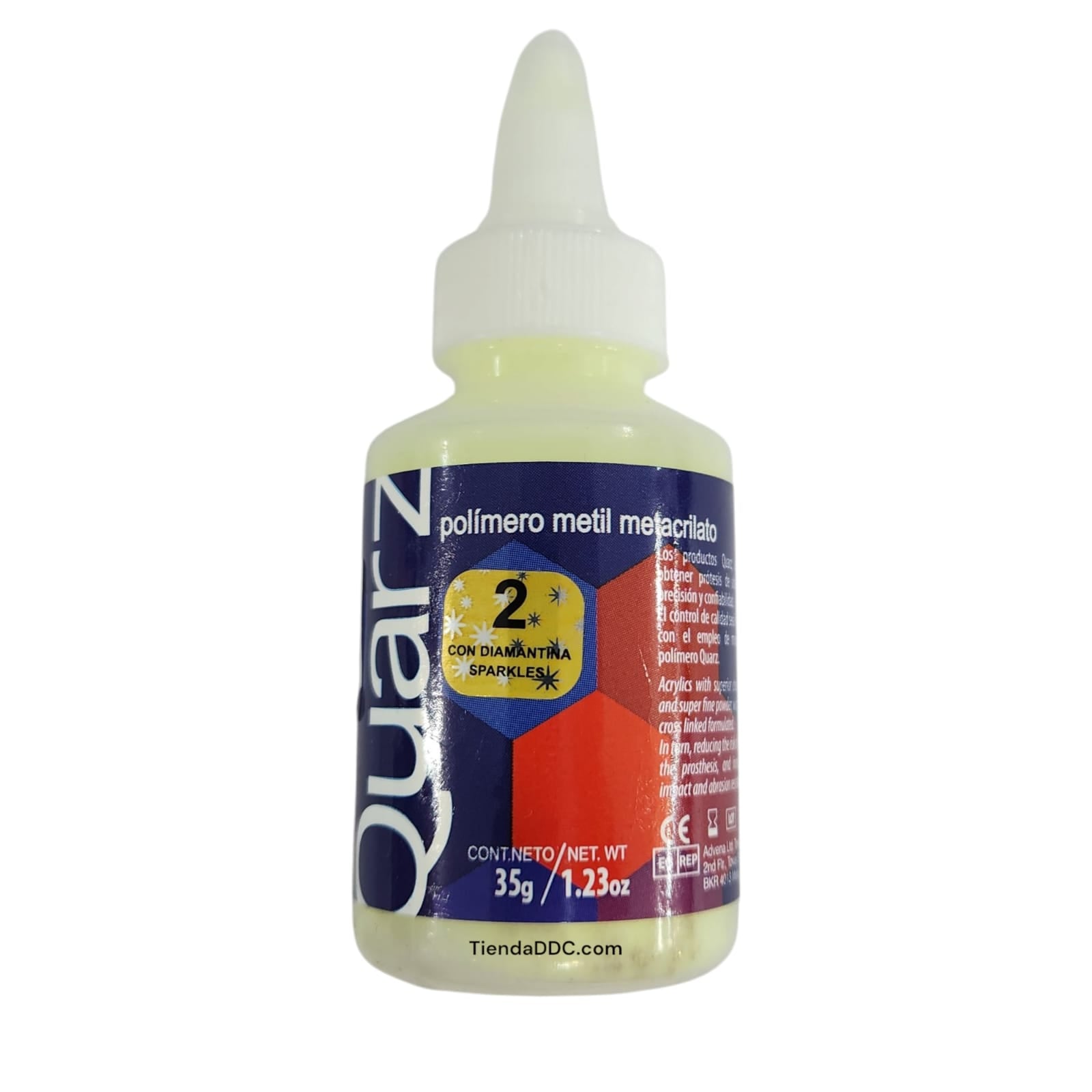 Acrílico Autocurable Quarz Colores 35gr