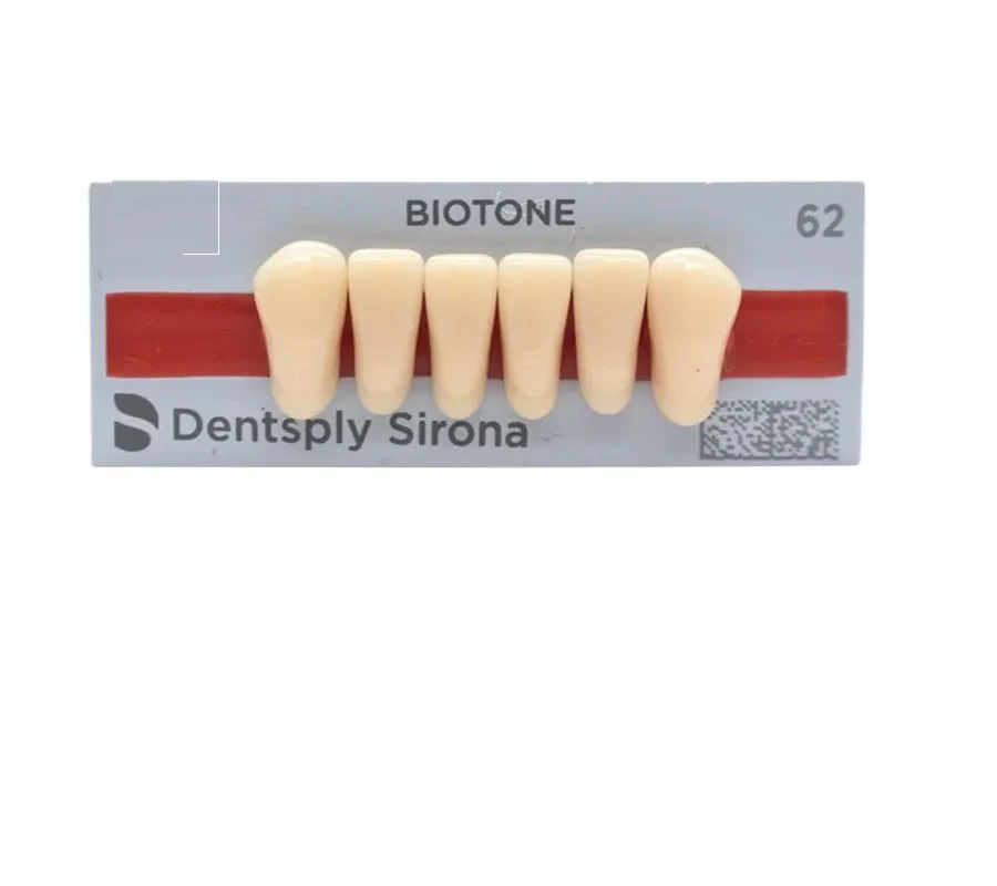 Tablilla Dientes Resina BITONE Dentsply Anteriores Inferiores