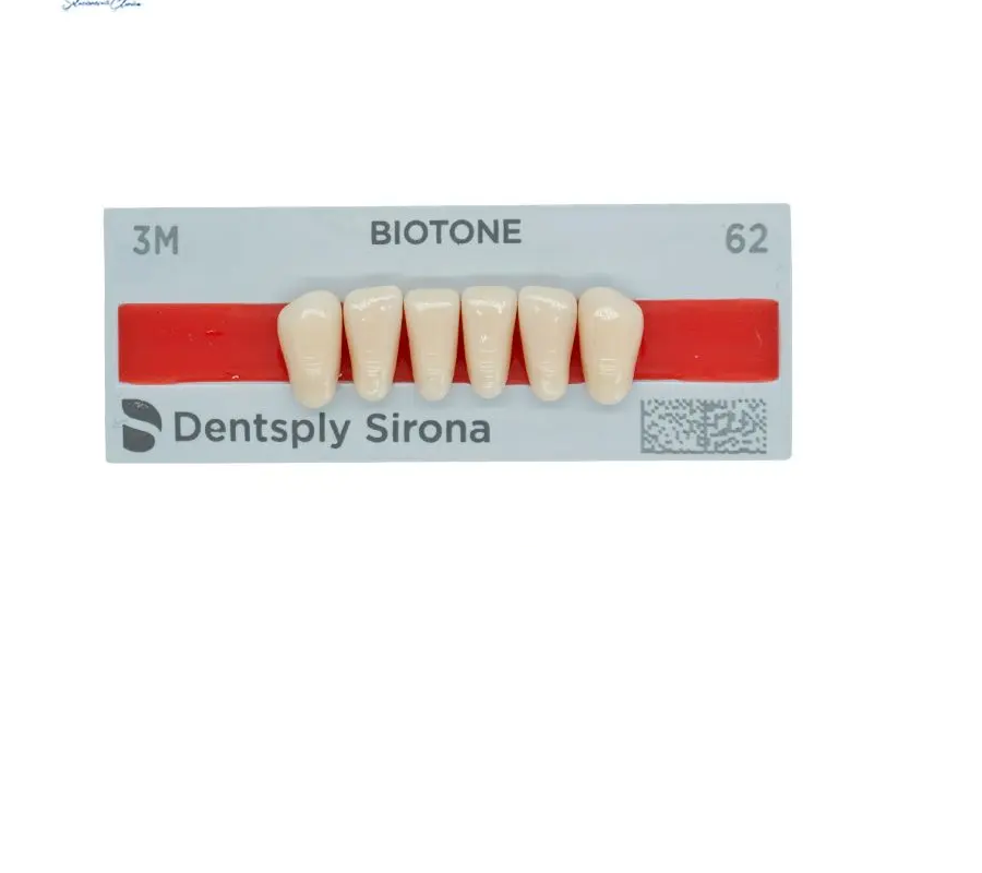 Tablilla Dientes Resina BITONE Dentsply Anteriores Inferiores