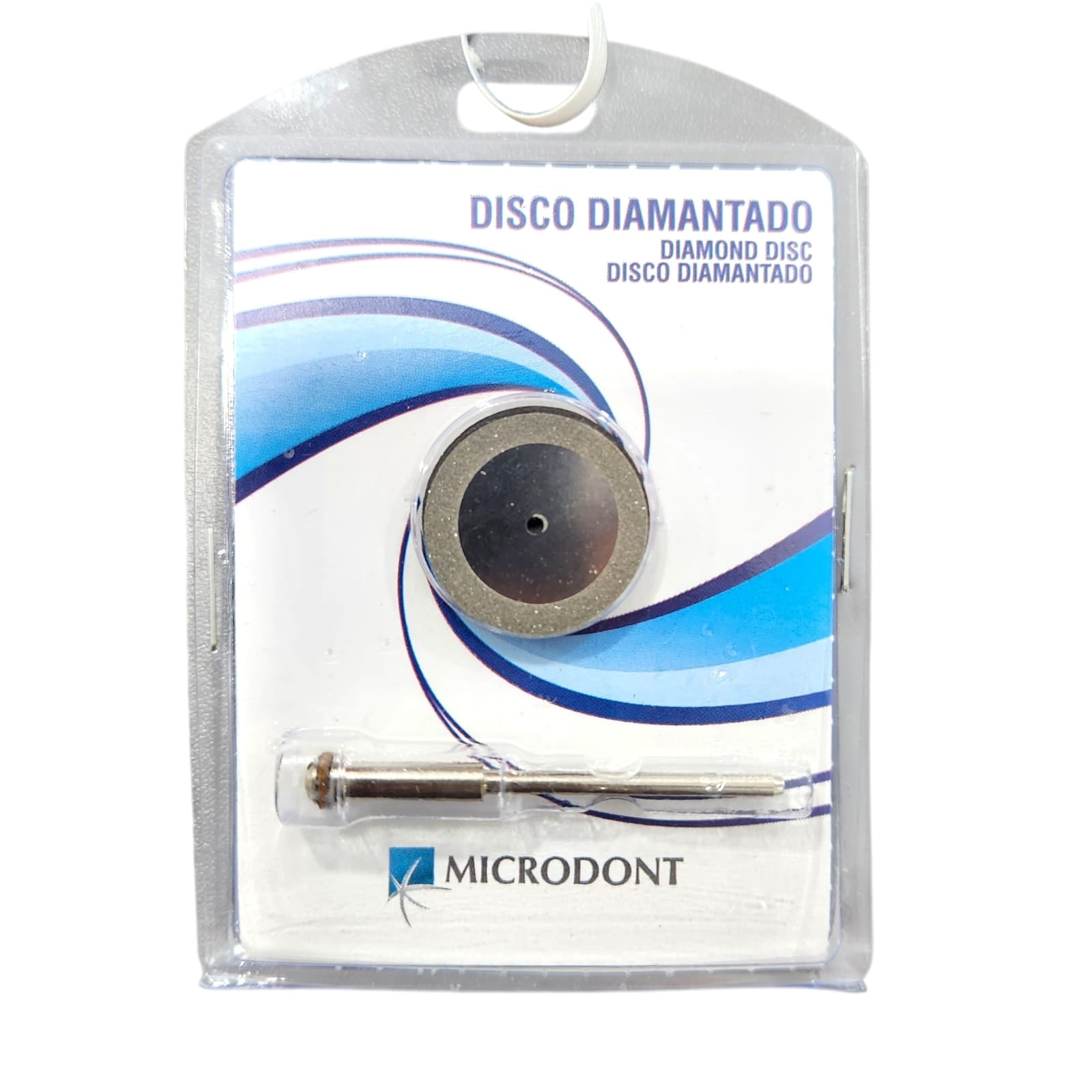 7898229808933 - MICRODONT - RESTA - Disco De Corte Diamantado Con Mandril Dental Diamante | TiendaDDC.com
