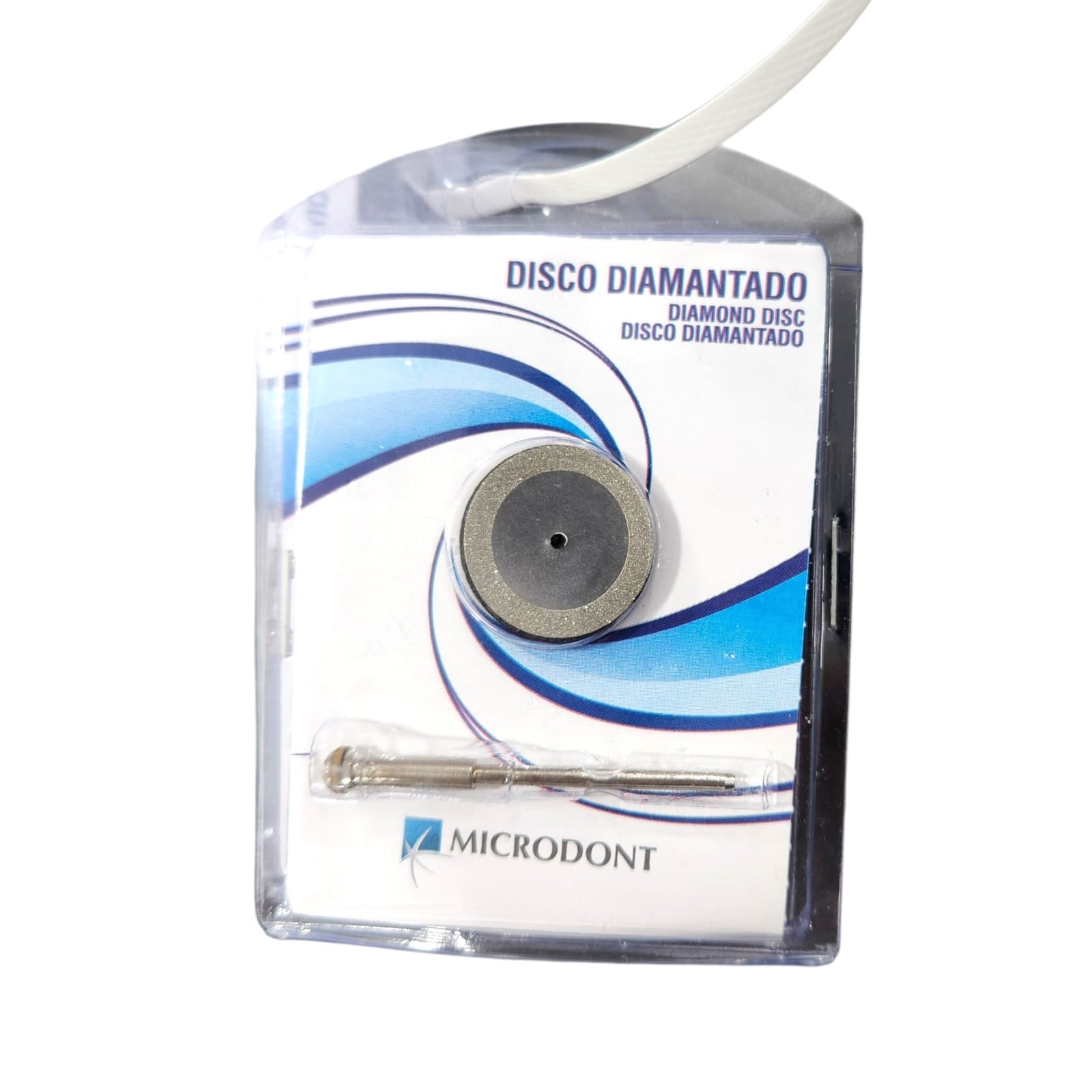 7898229808933 - MICRODONT - RESTA - Disco De Corte Diamantado Con Mandril Dental Diamante | TiendaDDC.com