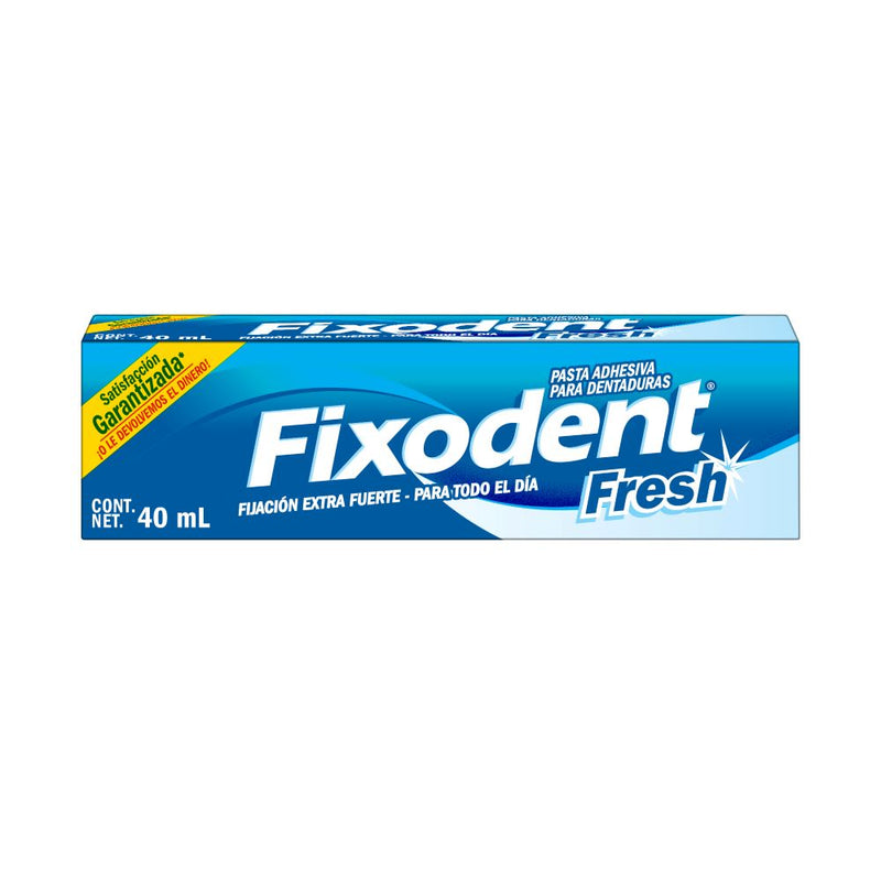 FIXODENT FRESH CREMA ADHESIVA Prara Dentaduras